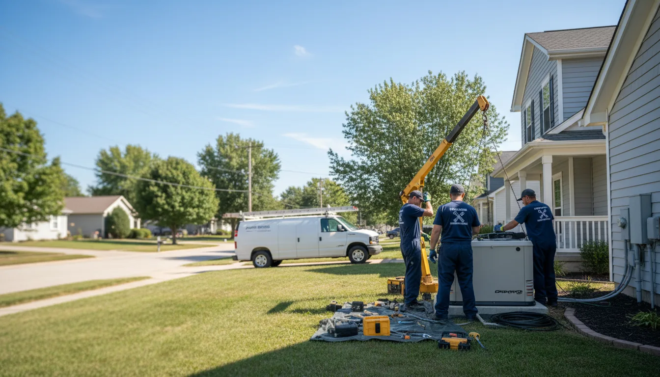 Generator Installation in Shamrock, OK near me